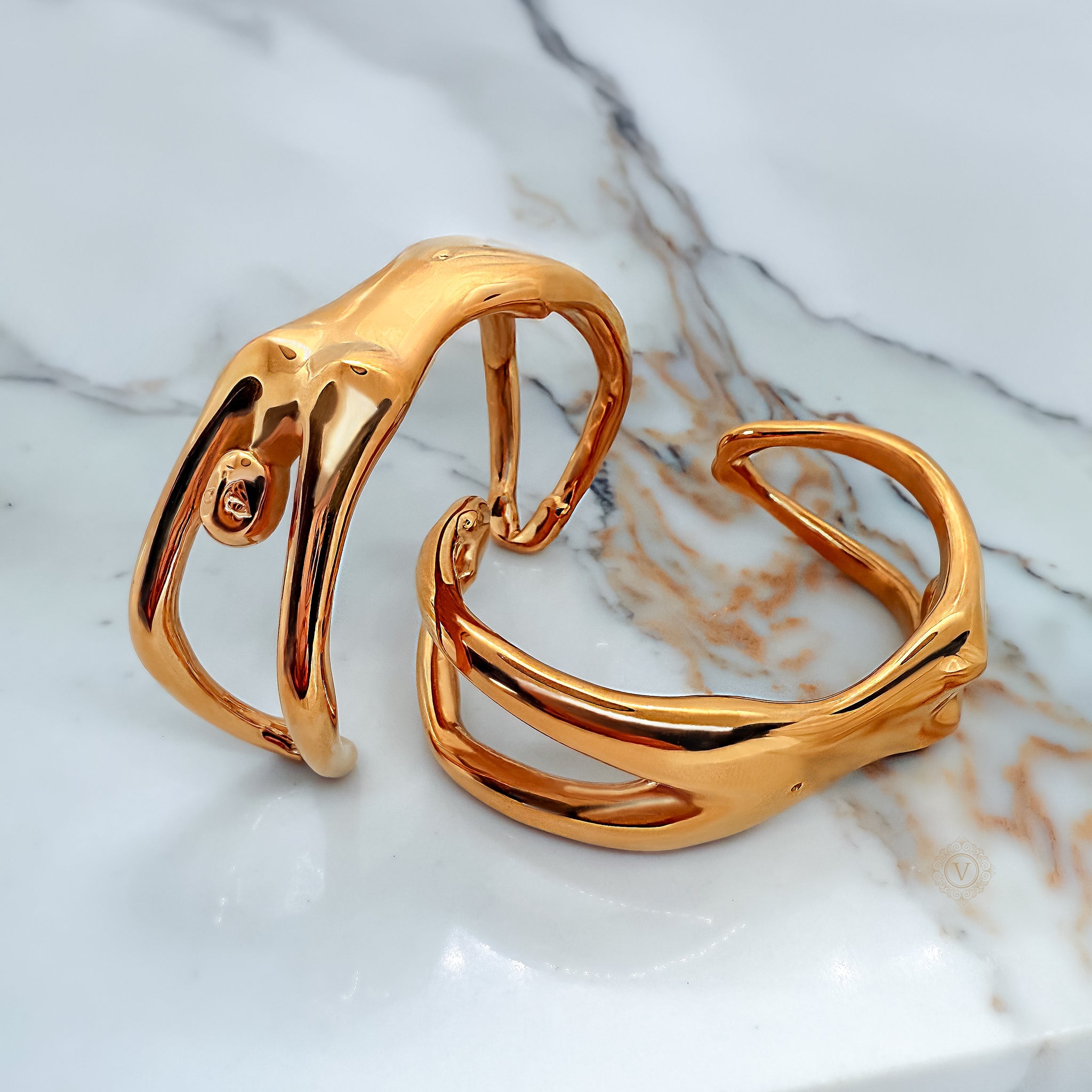 Jewelry Stores Network 14K イエローゴールド 3D ビーチチェアと傘