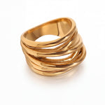 Gold Branch Ring