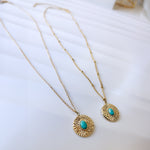 Turquoise Necklace and Earrings Set