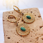 Turquoise Necklace and Earrings Set